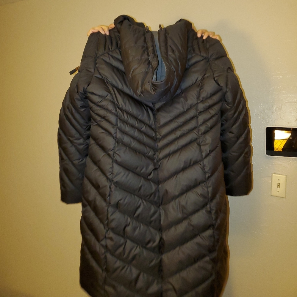 Black with rosegold hardware jacket